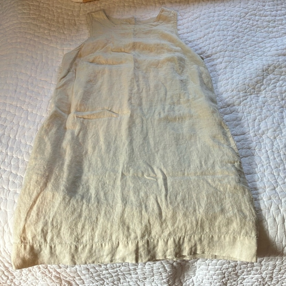 J.Crew Cream Shift Dress Size: XS